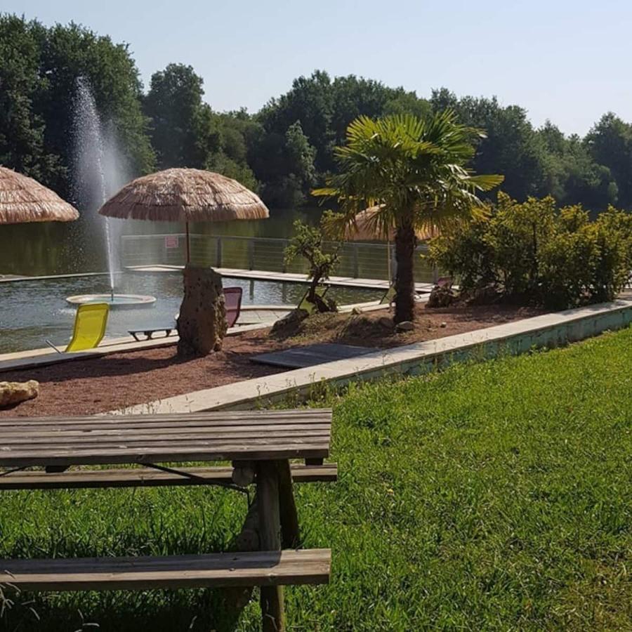 Camping Les Lacs D'Armagnac Bretagne-d'Armagnac Екстериор снимка